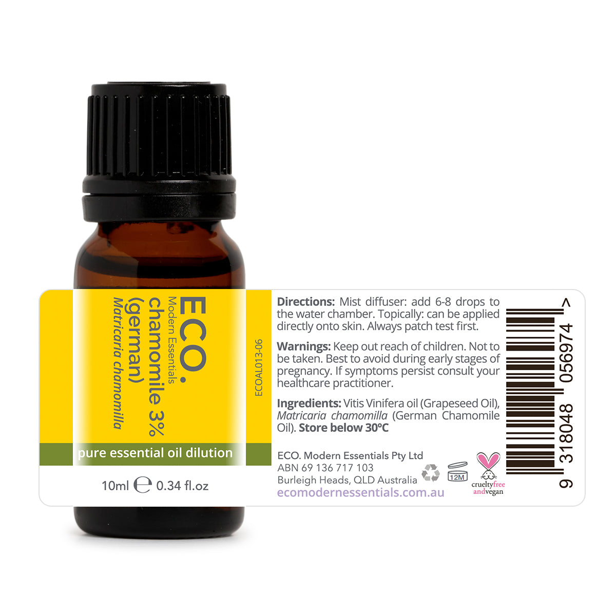 Chamomile 3% (German) Essential Oil