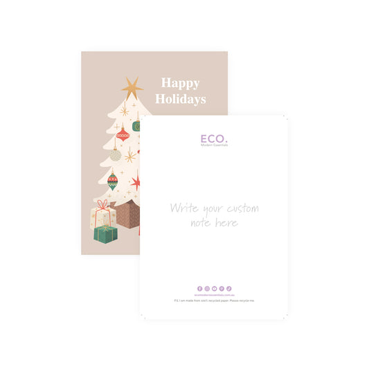 Personalised Customer Order Note