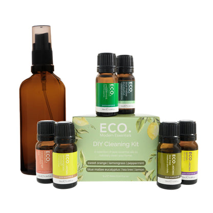 DIY Cleaning Kit & 100ml Amber Spray Bottle
