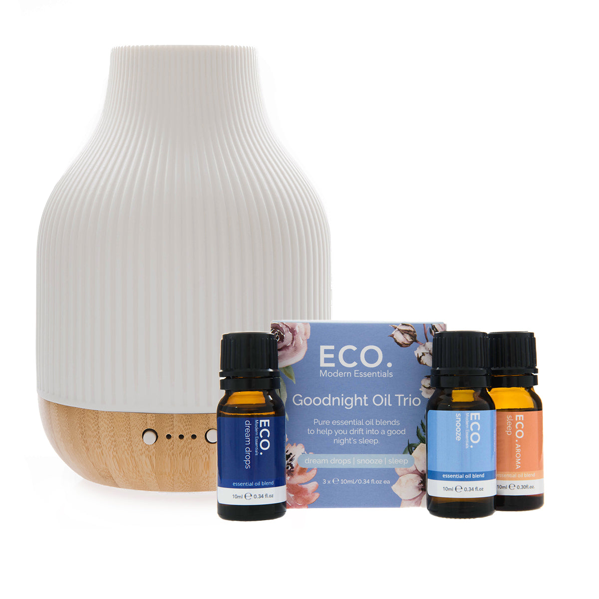 Coastal Diffuser & Goodnight Oil Trio Collection