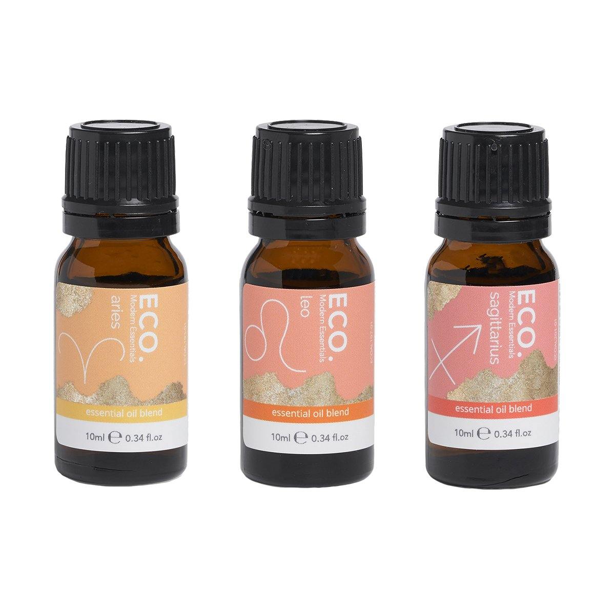 Fire Element Zodiac Essential Oil Trio - ECO. Modern Essentials