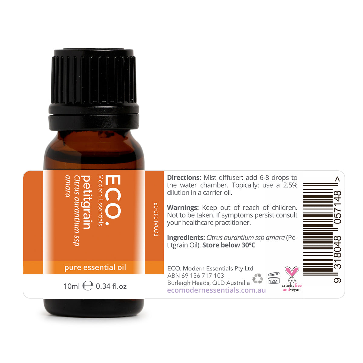 Petitgrain Pure Essential Oil