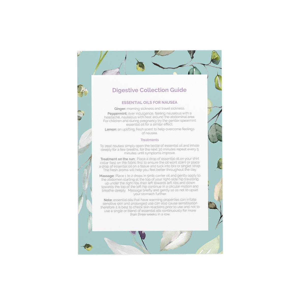 Digestive Collection Recipe Card - ECO. Modern Essentials