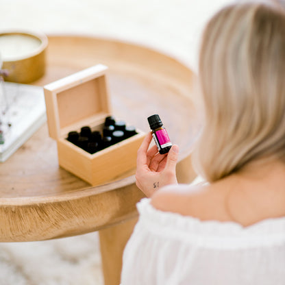 Wooden 12 Essential Oils Box
