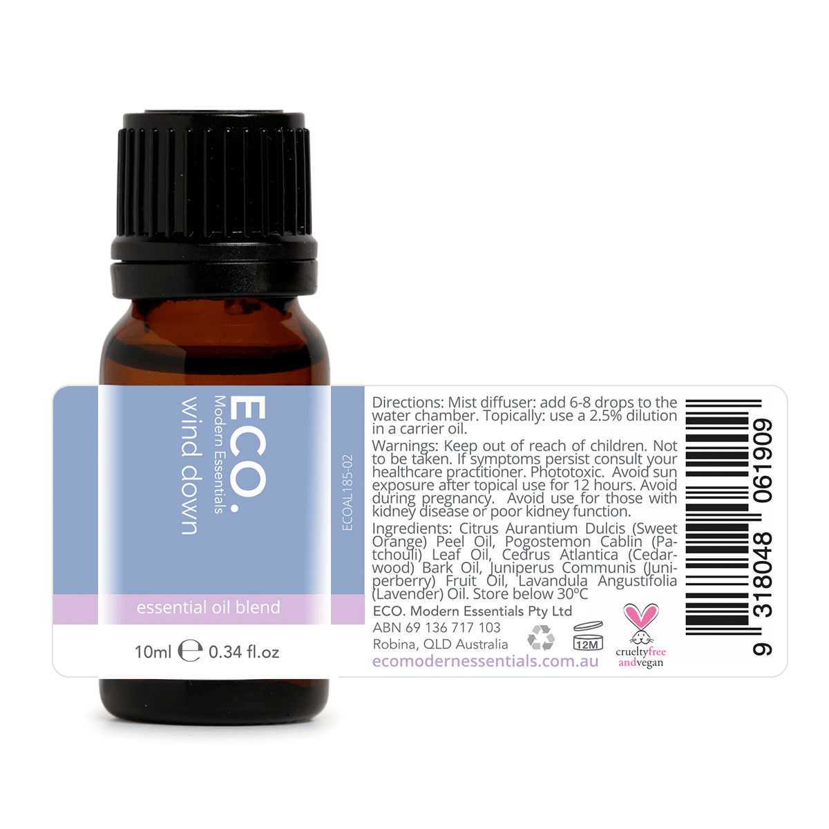 Wind Down Essential Oil Blend - ECO. Modern Essentials