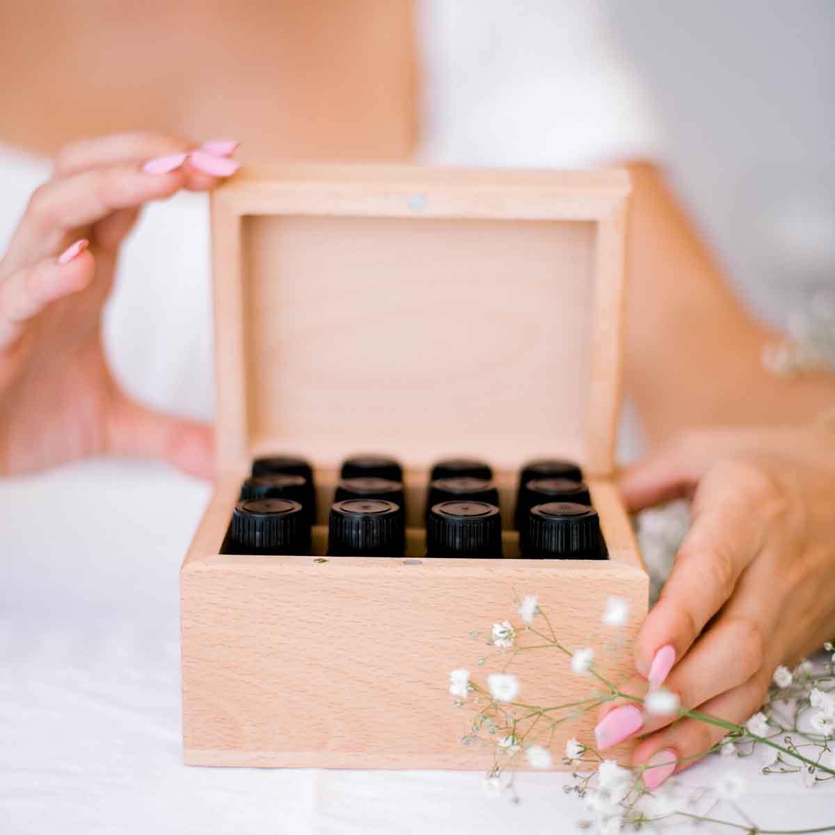 ECO. Wooden 12 Essential Oils Box (1546866098231)